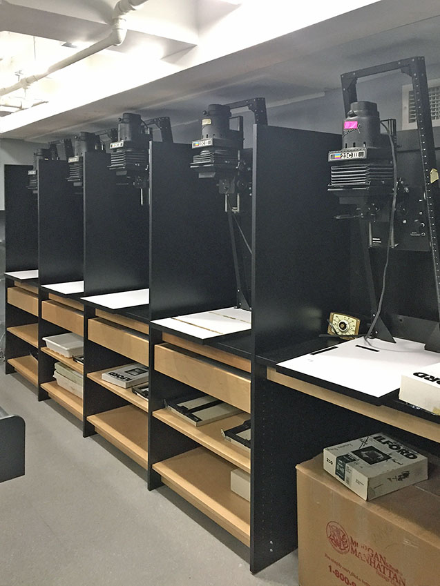 Photography Studio Furniture and Darkroom in school photography